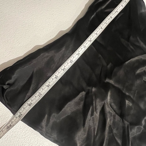 ZARA/ Black camisole  effect satin Zara top size S NWT - Picture 6 of 7